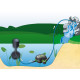 Pompe de bassin NFPX-8000 - 8000L/h - Aqua Nova