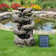Fontaine solaire Natura kit complet avec panneau et pompe - Art-Pond