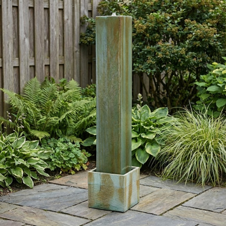 Fontaine XL pilier kit complet avec pompe - Lumineo