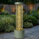 Fontaine cylindre coloris vert kit complet avec pompe - Lumineo