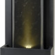 Fontaine moderne XL mur d'eau kit complet avec pompe - Lumineo