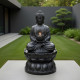 Fontaine XL Bouddha sur socle kit complet avec pompe - Art-Pond