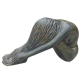 Grande statue femme assise 110cm - Coloris bronze - DecoIndo