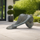 Grande statue femme assise 110cm - Coloris bronze - DecoIndo