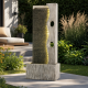 Fontaine mur d'eau kit complet avec pompe - Lumineo