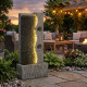 Fontaine mur d'eau kit complet avec pompe - Lumineo